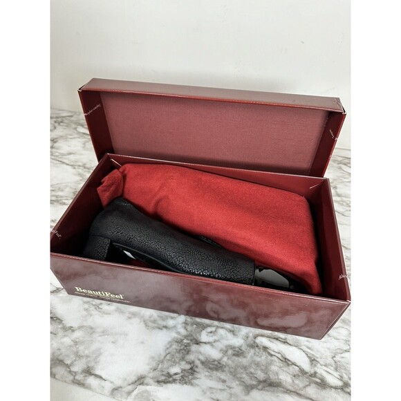 BeautiFeel Meryl Cap Toe Suede + Leather High Heels Pumps NEW Black Size EU41 - Picture 5 of 12